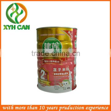 Best quality plastic lid coffee tin,coffee tin box,coffee tin can