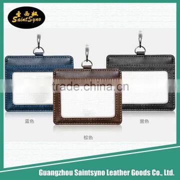 Exquisite carftsmanship leather credit business name card holder