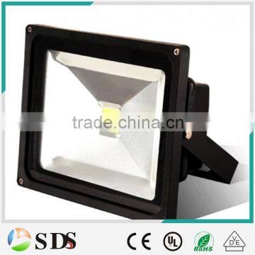 LED IP65 Integrated 1 pcs Warm White Black 30w led flood light