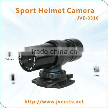 Sport helmet mini camera,action mini camera JVE-3316