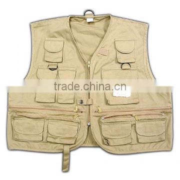 Functional design custom fishing vest