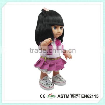 Dolls Head With Hair Fashion Royalty Doll Talking Toys To Kids For Children Baby Doll