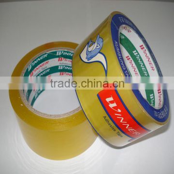 Export to Korea Yellowish OPP Packing Tape