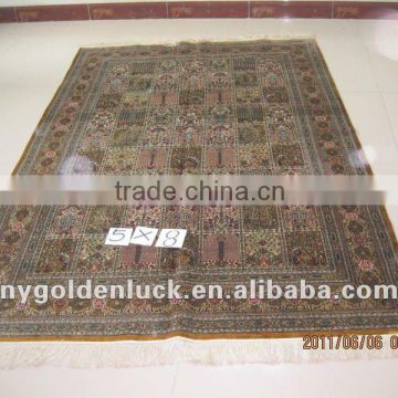 5x8 handmade turkish design 100%silk 400L persian carpets