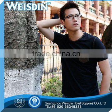 80 grams Guangzhou polyester/cotton high quality 100% cotton custom thermal tshirt