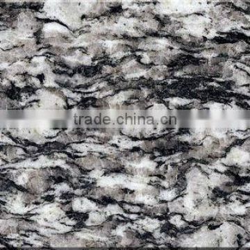 Cheap polished Sea wave white granite