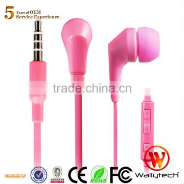 High quality MP3 earphone with Microphone & Volume remote