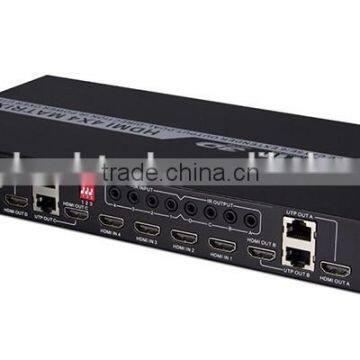 4*4 Video Matrix with Internal Extenders, hdmi switch