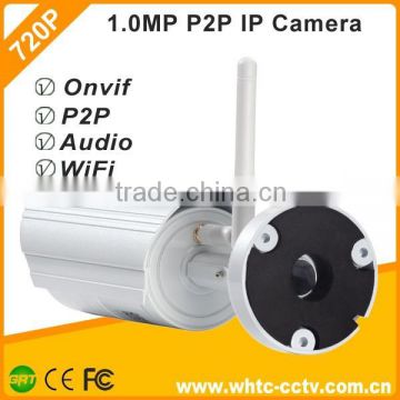 720P HD onvif2.3 wifi IR Bullet IP Camera outdoor