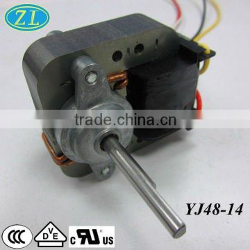 110v 60Hz 3400rpm 7.5w shaded pole motor for humidifier, fan heater, air conditioner
