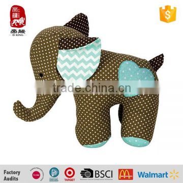 ICTI Audit China factory Cute elephant plush toys,new design stuffed plush elephant toy