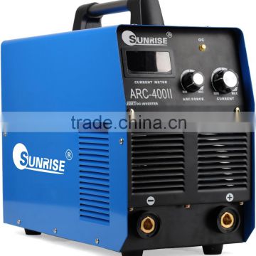 CE CCC ISO certifications passed SUNRISE OEM available big discount high quality ARC-400 welding machine