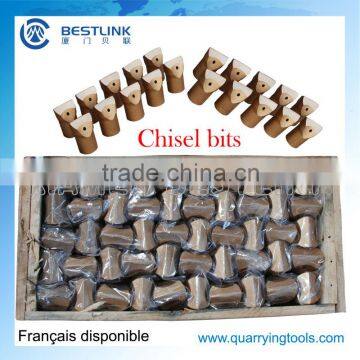 Thread bits for rock drilling