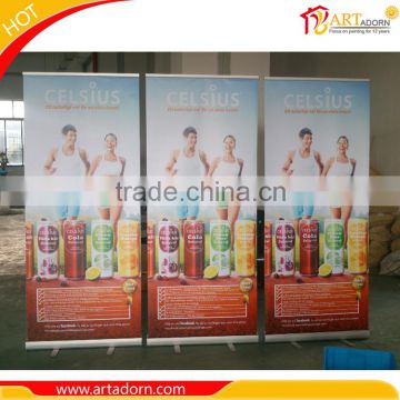 Custom Factory New High Quality Cost-Effective Aluminum Roll Up Banner Stand