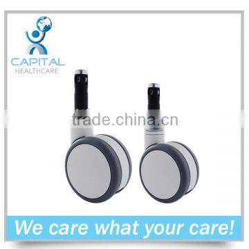 CP-A231 125mm/150mm bed PU caster wheels