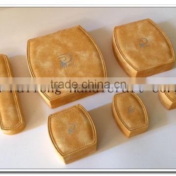 Leatherette paper plastic jewelry box made in factory