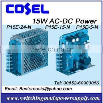 Cosel 15W 24V AC-DC Power Supply P15E-24-N