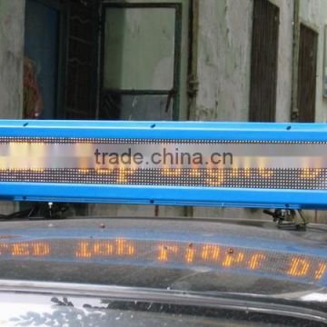 High brightness rolling message led car auto messaging message sign