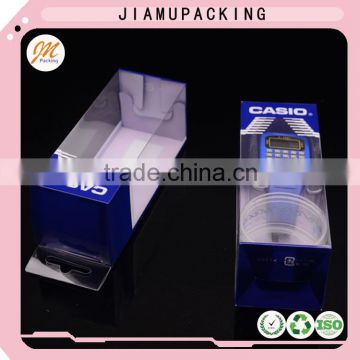 Clear plastic watch box , cheap plastic box for watch pacakging , custom watch packaging box