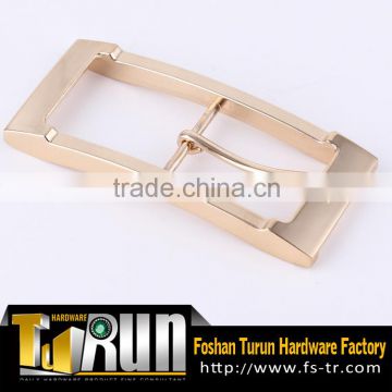 Factory supply golden decorative pin belt buckle for women