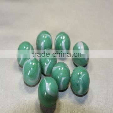 milky glass marbles for decoration or toy