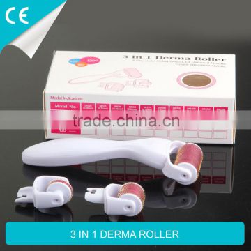 Best selling General inquiry about most effective skin rejuvenation derma roller titanium 3 in 1 system