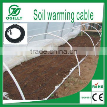 Greenhouse heating cable