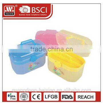 lady plastic tool box for storage/promotion plastic