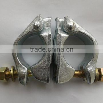 Scaffolding swivel wedge quick coupler for construction