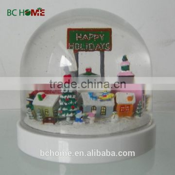 Custom miniature tourist stadium souvenir insert water globe