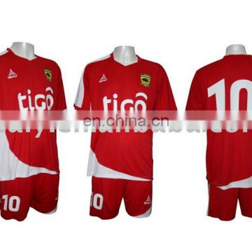 100% dry fit polyester full soccer uniform for team
