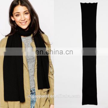 Custom Fashion Long Woman Scarf Cashmere Wool Scarf