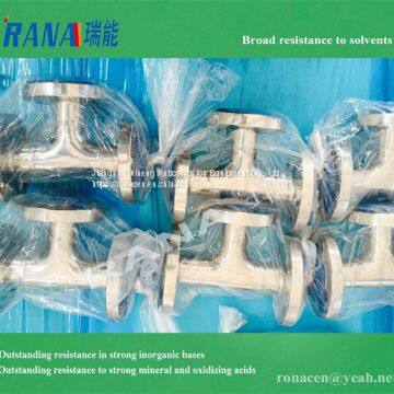 sell PTFE equal-diameter pipe tee