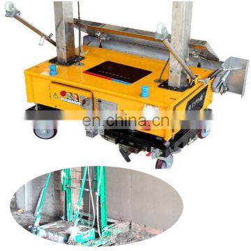 Cement mortar spraying render automatic plaster wall machine