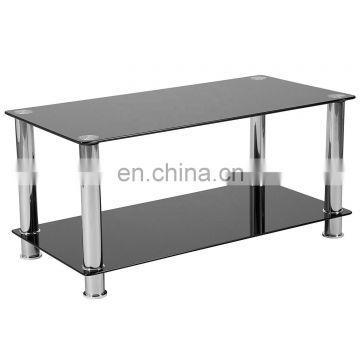 Colored Glass Table Tops Grey Rectangle Table Top With Pencil Edge & Round Corner Creative Coffee Table Computer Desk