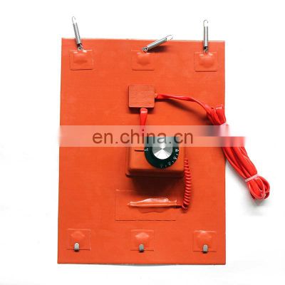 500W  600W 800W 1000W 1200W Silicone rubber material Electric heaters drum plate