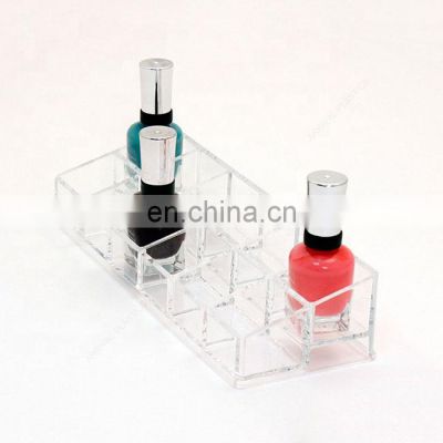 Groovi beauty injection clear 12 holder acrylic nailpolish organizer