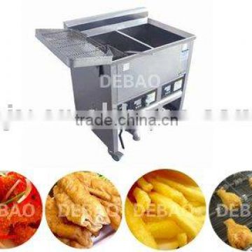 snack fryer with two tanks