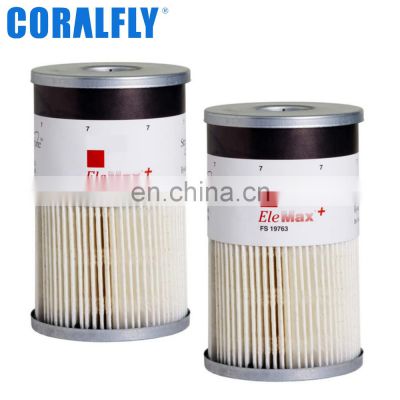 Coralfly Truck Fuel Filter for  FS19763 L9763FXL  for Luber-finer