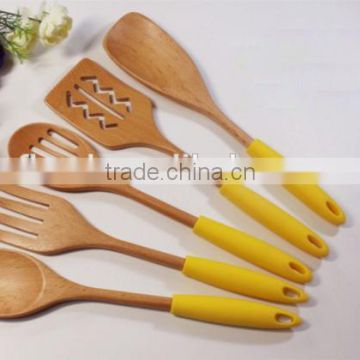 5-piece best kitchen utensil tools set/wood cookware sets kitchen