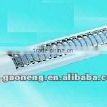 single tube electronic ceiling lamp with gille cover