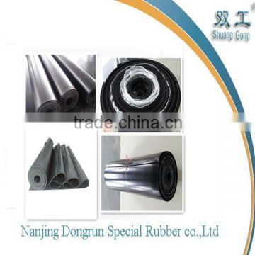 50 ShoreA black EPDM rubber sheet