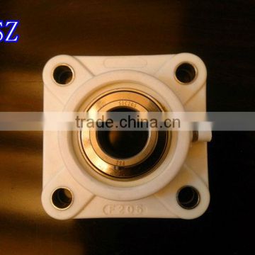 Gold Alibaba Supplier plastic square flange bearing units SSUCF205, UCFPL205