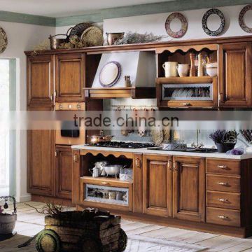 solid wood kitchen cabinet with high quality