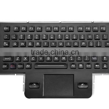 Sealed-and-ruggedized keyboard