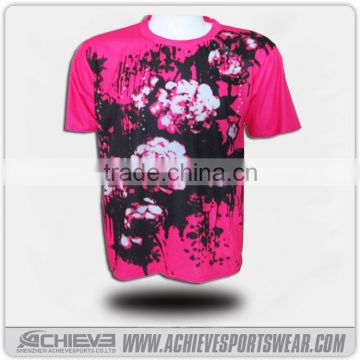 cheap sublimation t shirt, bodybuilding t-shirts with logo