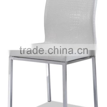 Z658 PU Leather Modern White Dining Chairs