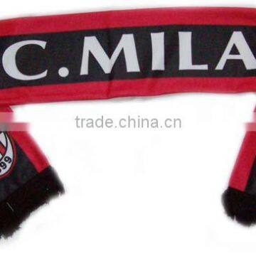 bob trading china supplier football fans Printing scarf autumn fashion foil printing scarf