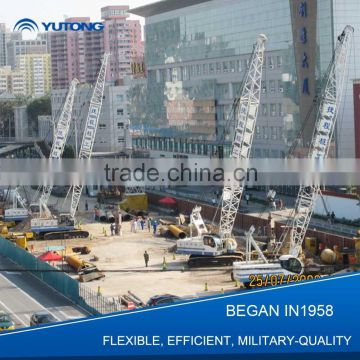 125 Ton YUTONG Efficient And Military Quality Crawler Crane price