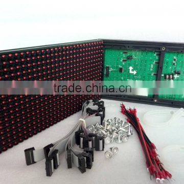 factory price P10 Outdoor Single Color LED Board LED Display Red led display module